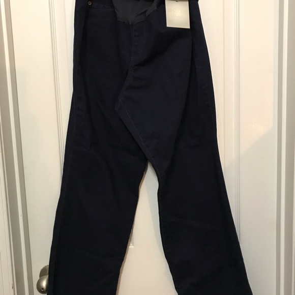 NWT. Aglow Maternity bootcut denim Size 18 Full coverage belly band - Picture 2 of 8